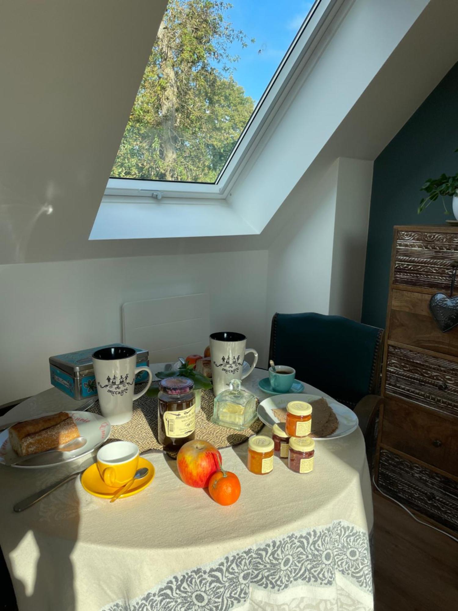 Ty Glazu Doelan Espace 60M2, Port& Criques A Pied, 2 Chambres Privees Au 1Er Etage, Sdb, Wc Separe Clohars-Carnoët Exteriör bild