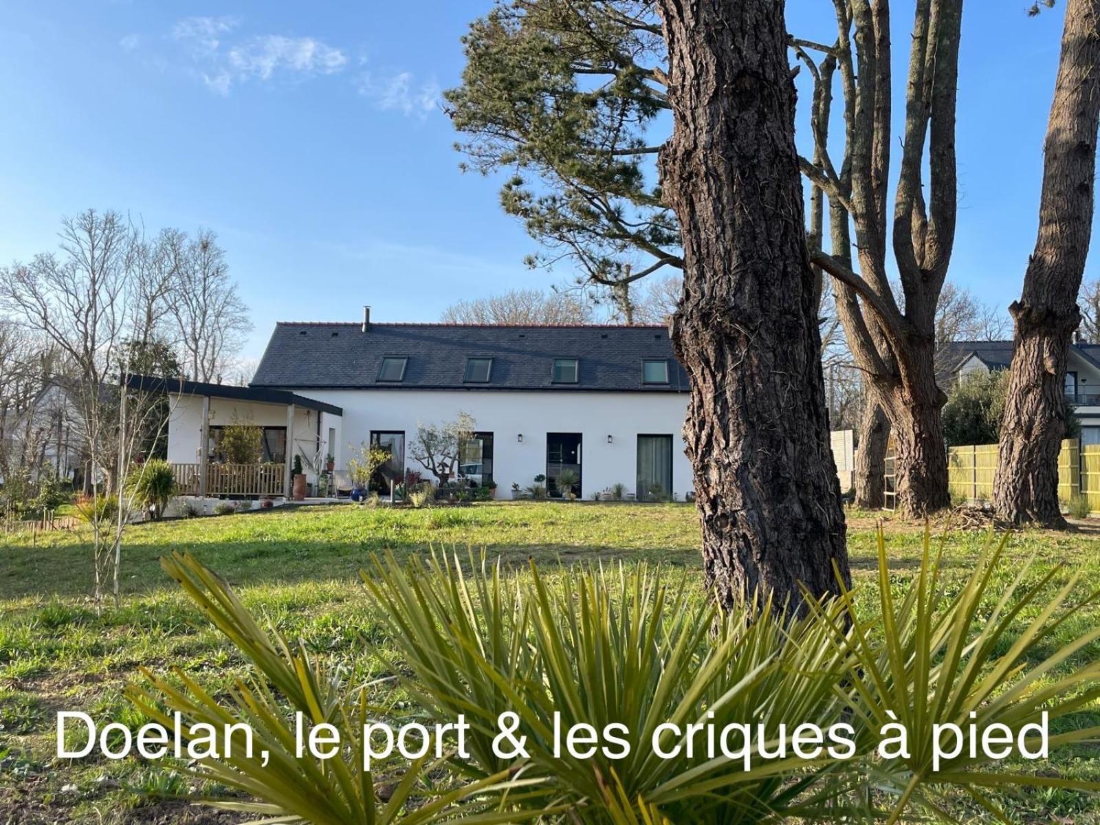 Ty Glazu Doelan Espace 60M2, Port& Criques A Pied, 2 Chambres Privees Au 1Er Etage, Sdb, Wc Separe Clohars-Carnoët Exteriör bild