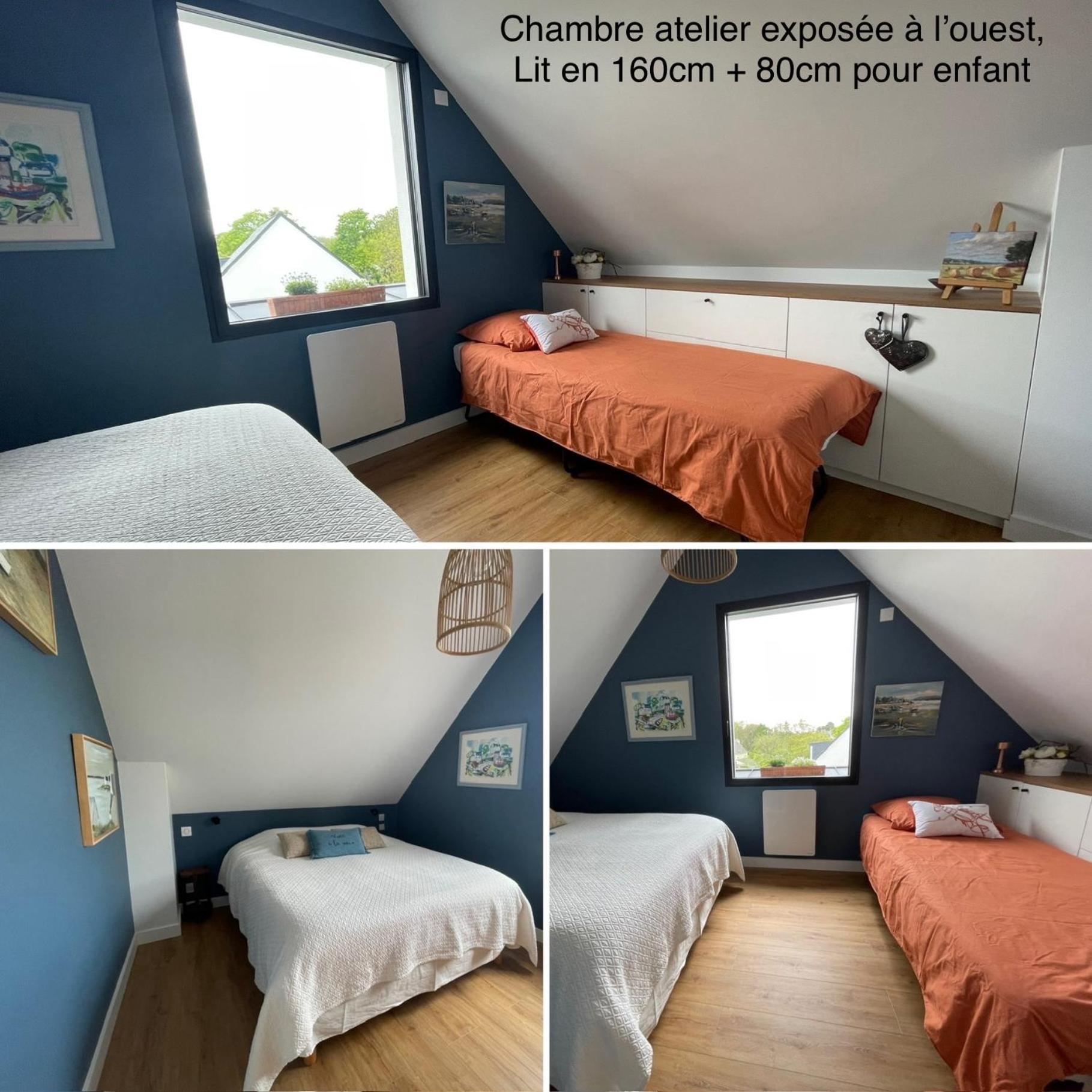 Ty Glazu Doelan Espace 60M2, Port& Criques A Pied, 2 Chambres Privees Au 1Er Etage, Sdb, Wc Separe Clohars-Carnoët Exteriör bild