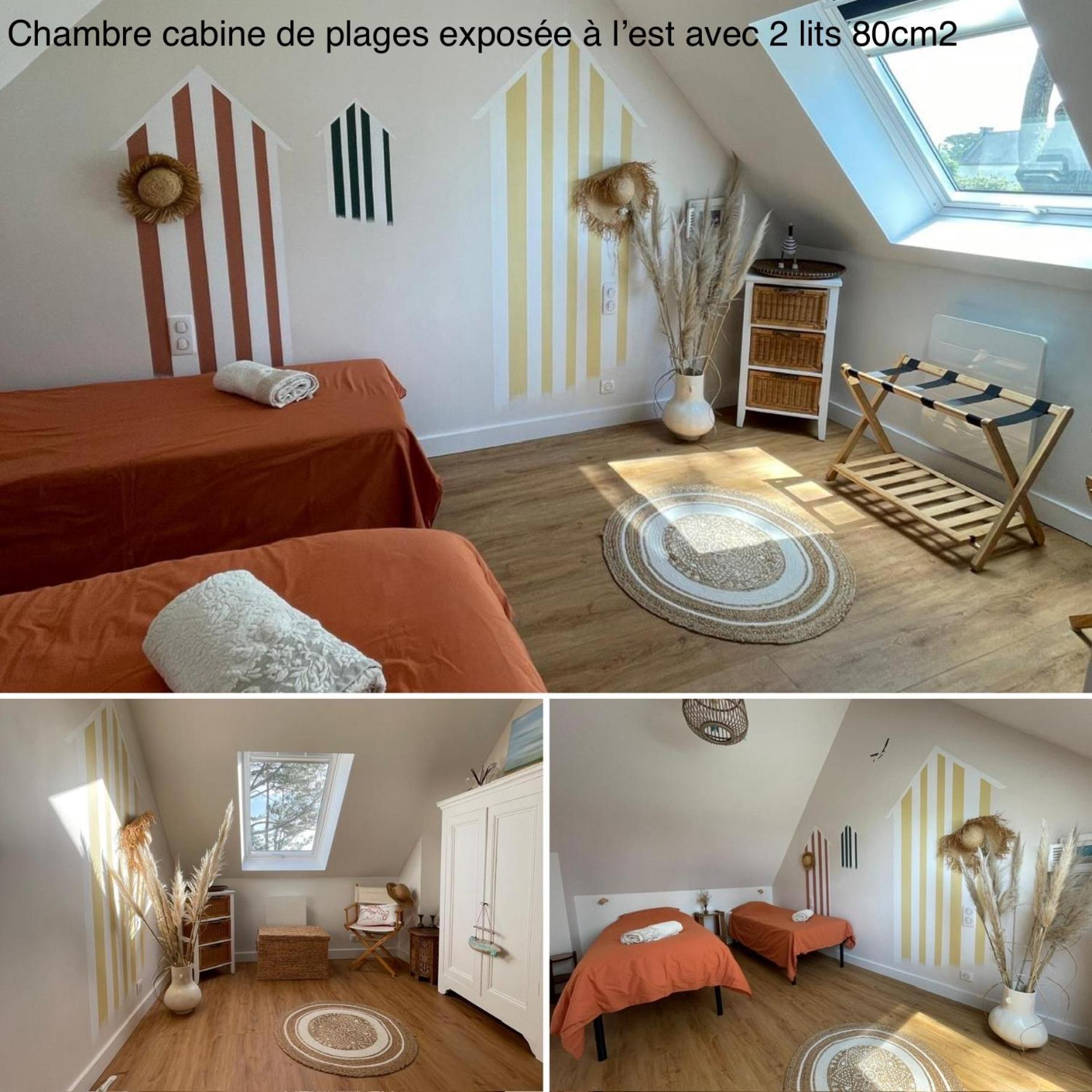 Ty Glazu Doelan Espace 60M2, Port& Criques A Pied, 2 Chambres Privees Au 1Er Etage, Sdb, Wc Separe Clohars-Carnoët Exteriör bild